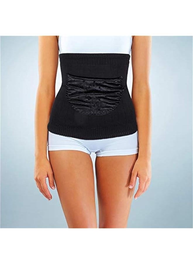 Warm Wool Belt Kidney Waist Warmer Back Support Belt Suspender Lumbar Support wrap Warmer Lumbar Supports Warming Band Stomach Corset Waist Belt Abdominal Band Adhesive Breathable