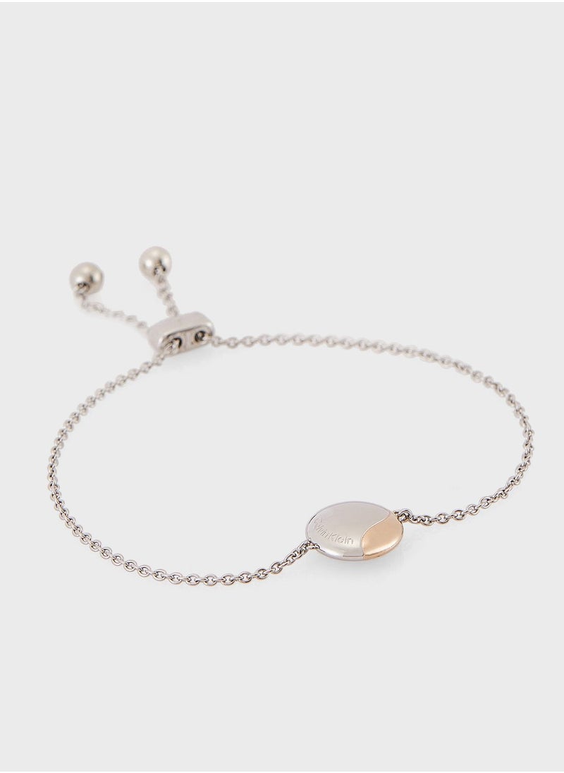 Timeless Mesh Strap Analog Watch & Bracelet