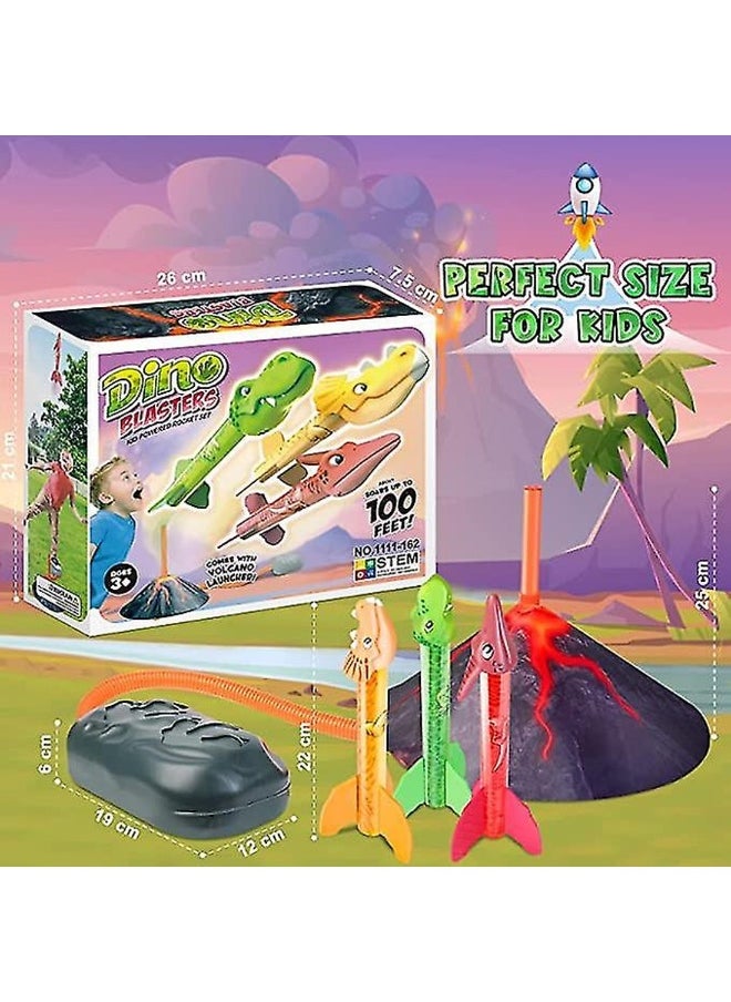 Dinosaur Stomp Toy Rocket Toy For Kids Rocket Launcher For Kids
