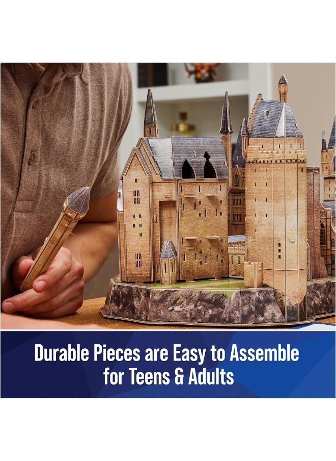 Harry Potter Deluxe Hogwarts Castle With Astronomy Tower And Great Hall Model Kit 384 Pcs