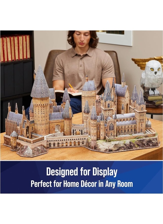 Harry Potter Deluxe Hogwarts Castle With Astronomy Tower And Great Hall Model Kit 384 Pcs