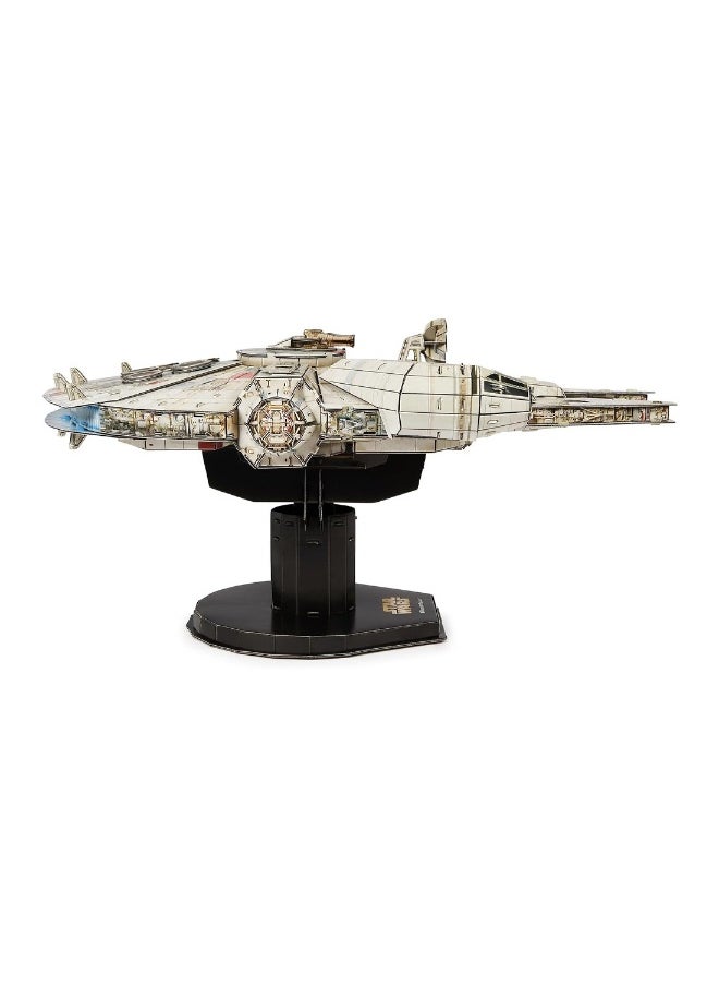 Star Wars Millennium Falcon 3D Model Kit 223 Pcs Star Wars Toys Desk Decor Building Toys Paper Model Kits