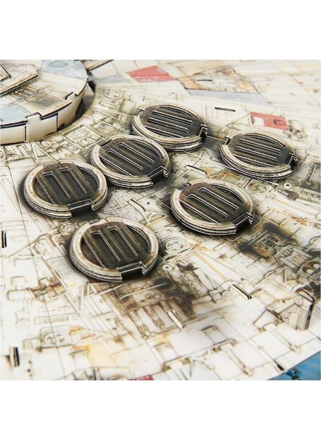 Star Wars Millennium Falcon 3D Model Kit 223 Pcs Star Wars Toys Desk Decor Building Toys Paper Model Kits