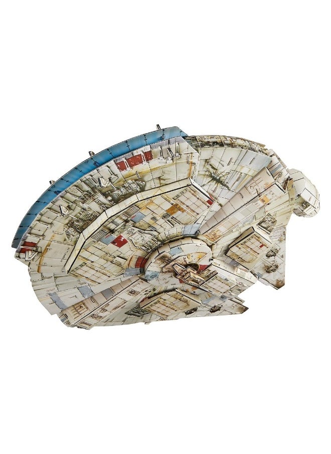 Star Wars Millennium Falcon 3D Model Kit 223 Pcs Star Wars Toys Desk Decor Building Toys Paper Model Kits