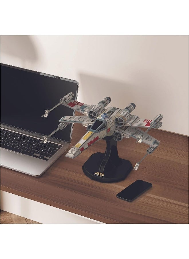 Star Wars T-65 X Wing Starfighter 3D Model Kit 160 Pcs Star Wars Toys Desk Decor Building Toys Paper Model Kits