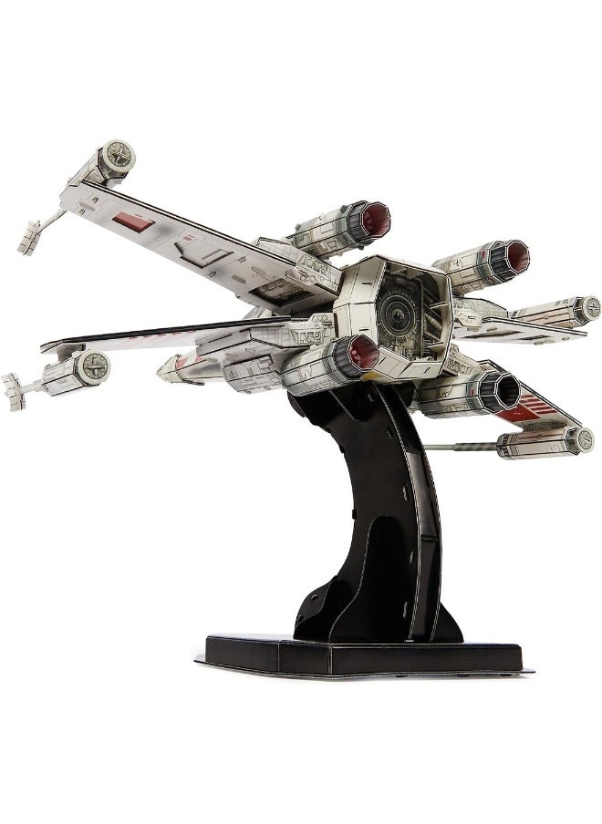 Star Wars T-65 X Wing Starfighter 3D Model Kit 160 Pcs Star Wars Toys Desk Decor Building Toys Paper Model Kits