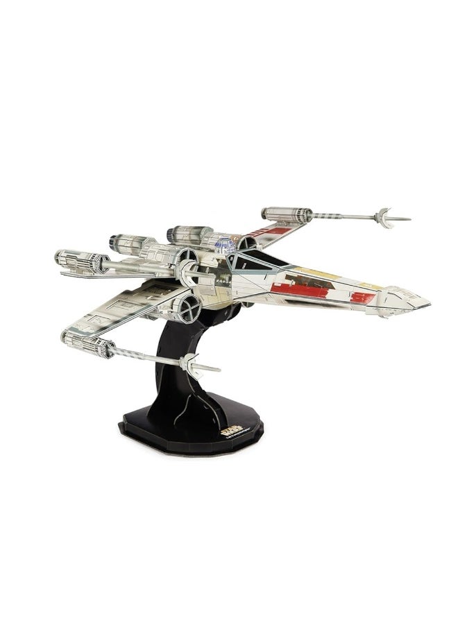 Star Wars T-65 X Wing Starfighter 3D Model Kit 160 Pcs Star Wars Toys Desk Decor Building Toys Paper Model Kits