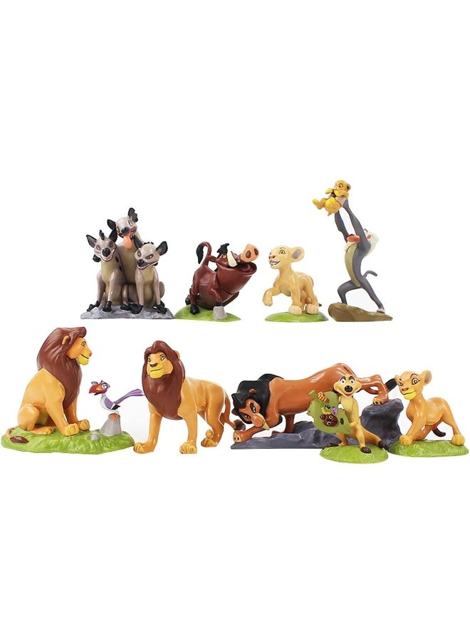9pcs Animation The Lion King Action Figure Figure Model