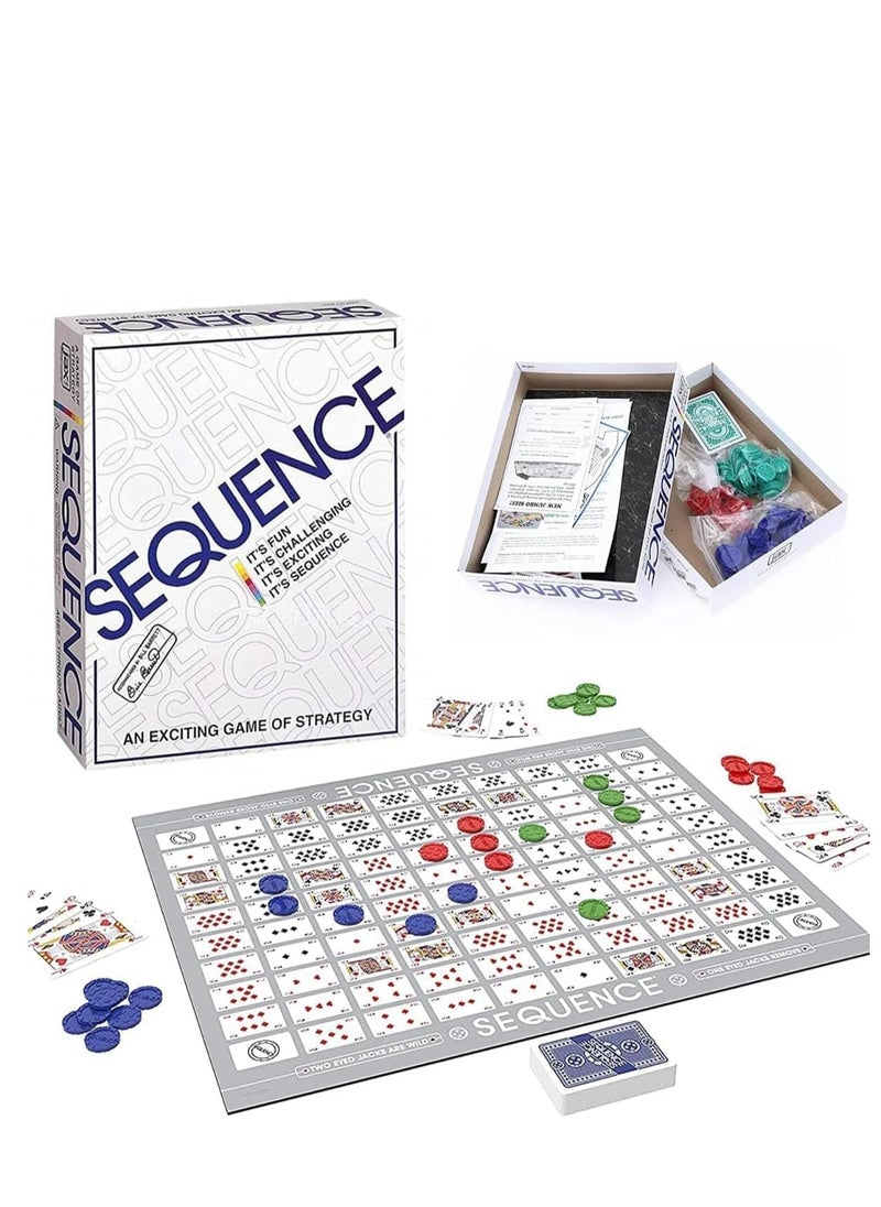 Sequence Board GAME Multi Color Board Game for Family