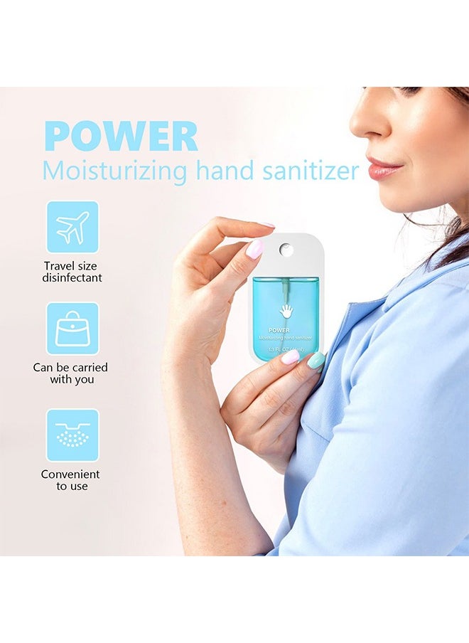 Moisturiaing Hand Sanitizer Spray，For Adults And Kids,Spray Hand Sanitizer Travel Size,Hydrating Hand Sanitizer Spray For Adults,Power Mist Hand Sanitizer 45ml (Aloe Vera)