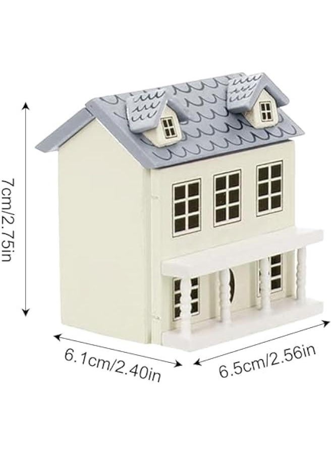 Doll House Toy for Kids Handmade Tiny House Toys Villa Small House Miniature Villa for Children Miniature House Model kit for Children Tiny House Building, Beige, NL1Q5TVF8HE9KEGMHV