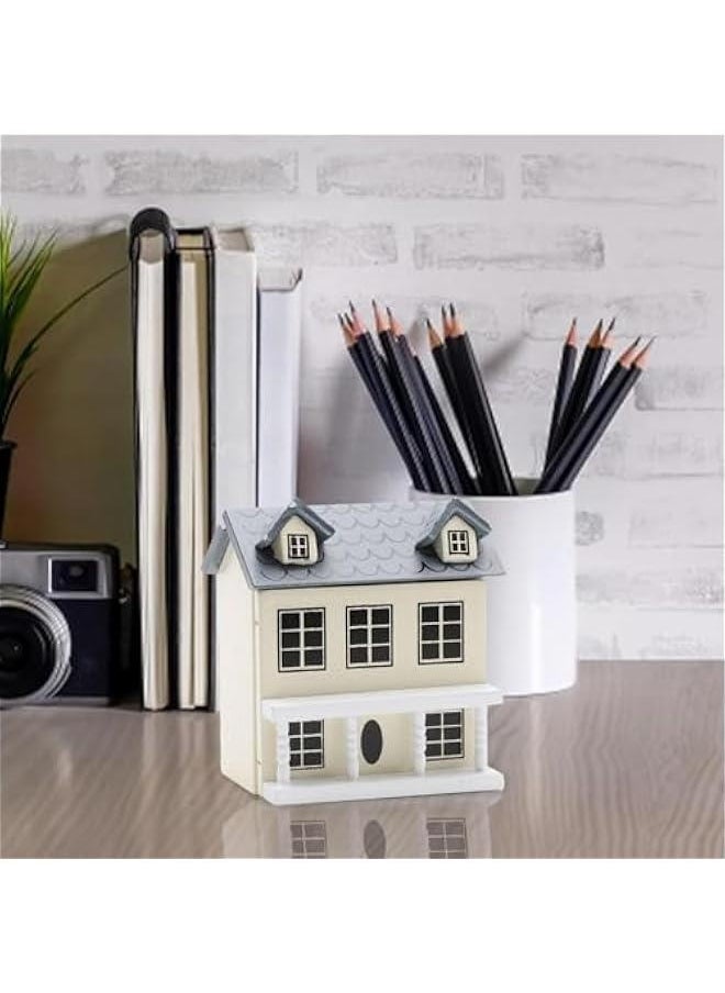Doll House Toy for Kids Handmade Tiny House Toys Villa Small House Miniature Villa for Children Miniature House Model kit for Children Tiny House Building, Beige, NL1Q5TVF8HE9KEGMHV