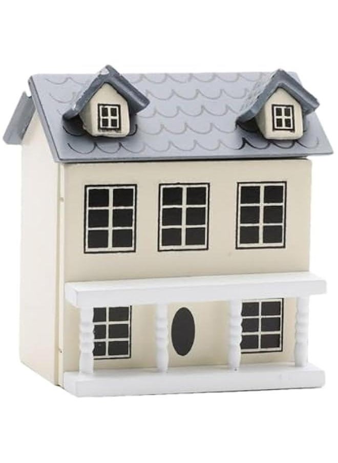 Doll House Toy for Kids Handmade Tiny House Toys Villa Small House Miniature Villa for Children Miniature House Model kit for Children Tiny House Building, Beige, NL1Q5TVF8HE9KEGMHV