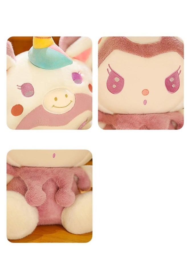 1 Pcs Sanrio Plush Toys Cute Stuffed Unicorn Kuromi Doll Soft Anime Cartoon Plushie Home Decor Appease Girl Gift