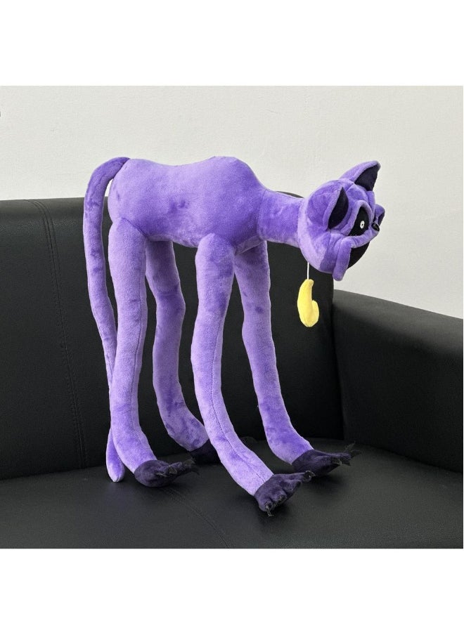 Poppy Playtime Smiling Critters 3 Plush Toy Cartoon CatNap Plus 45cm For Fans Gift Horror Stuffed Figure Doll For Kids And Adults Great Birthday Stuffers For Boys Girls
