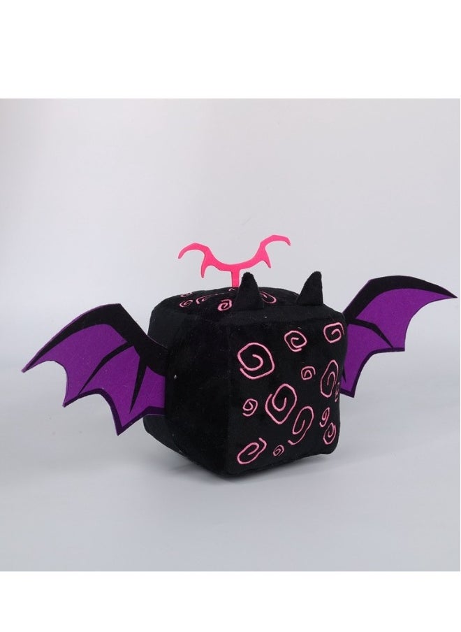 2 Pcs Roblox Blox Fruit Plush Toy Big Bat Dizzy Box And Bat Big Mouth Box 15 Cm Gift For Fans Girls And Boys