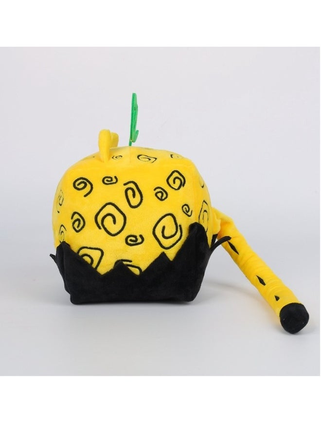 2 Pcs Roblox Blox Fruit Plush Toy Sunglasses And Leopard Print Dizziness Box 15 Cm Gift For Fans Girls And Boys