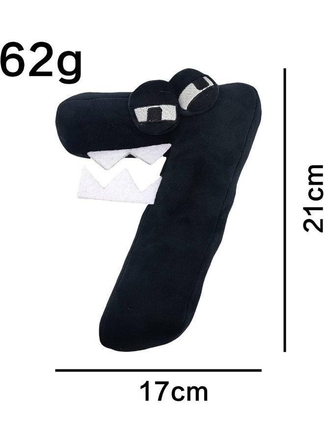 10-piece set of number 0-9 stuffed animal toys that are beautiful and fun