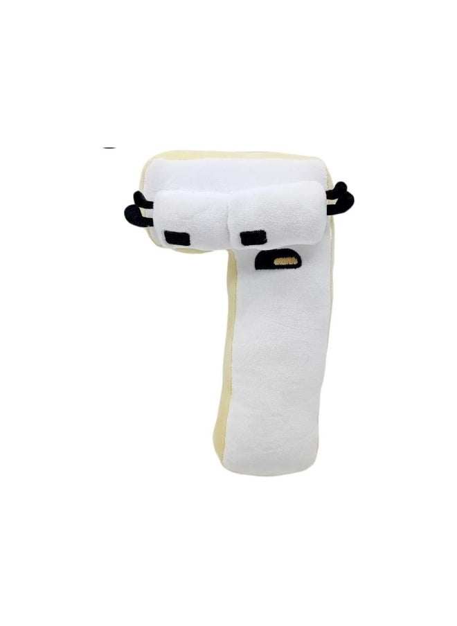 10-piece set of number 0-9 stuffed animal toys that are beautiful and fun