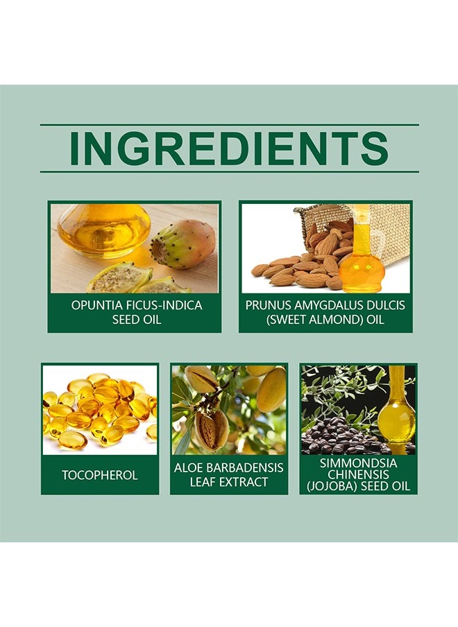 Prickly Pear Seed Oil, Organic Prickly Pear Oil, Cactus Facial Essence, Prickly Pear Seed Oil Skin Moisturizer, for Skin, Face, Hair 50ml