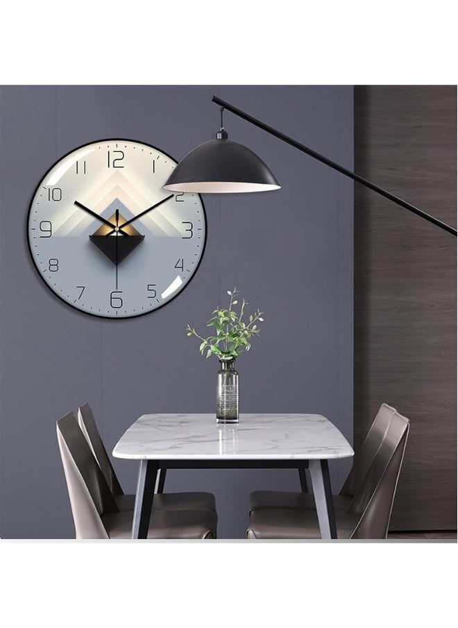 12 Inch Fashionable Silent Wall Clock Minimalist Clock