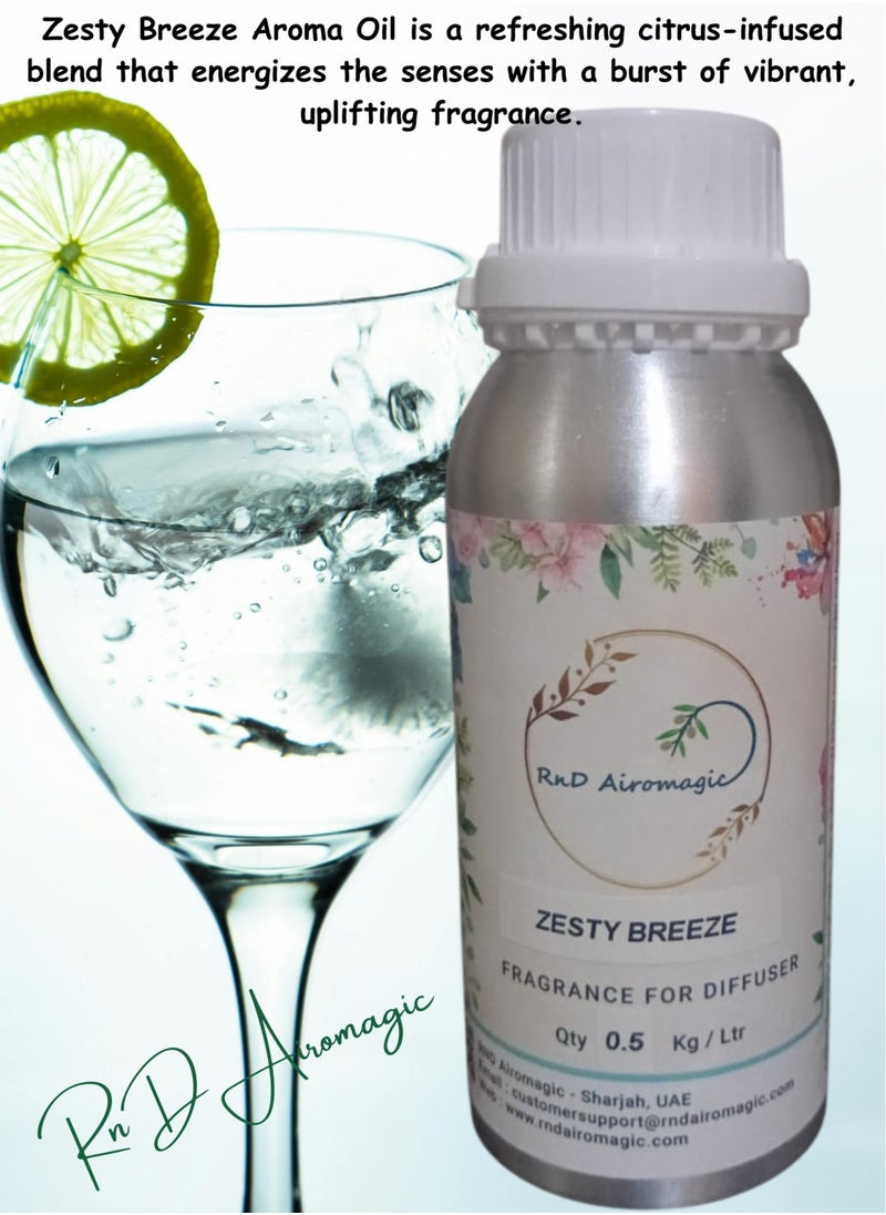 RnD Airomagic Zesty Breeze Aroma Oil for Diffuser 500ml