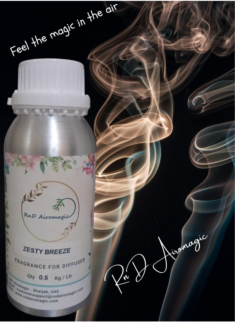 RnD Airomagic Zesty Breeze Aroma Oil for Diffuser 500ml