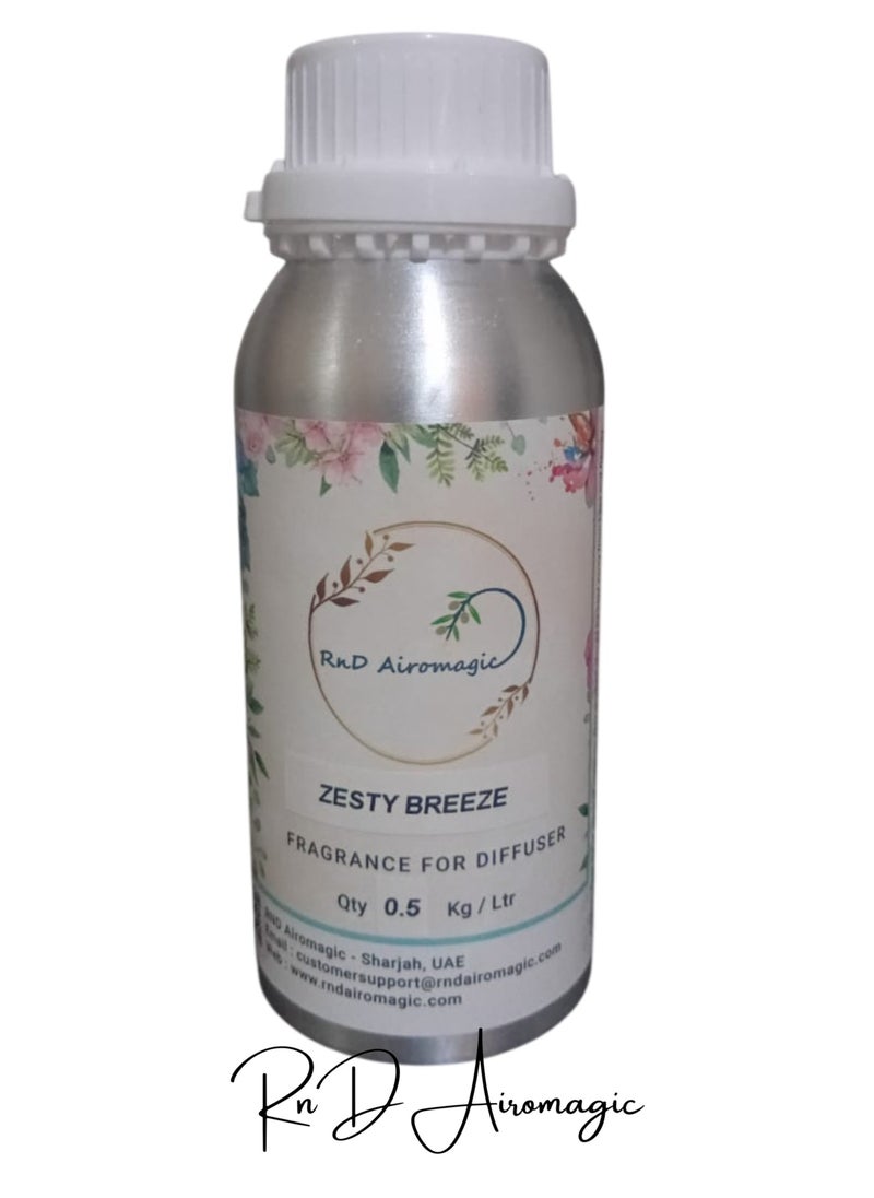 RnD Airomagic Zesty Breeze Aroma Oil for Diffuser 500ml
