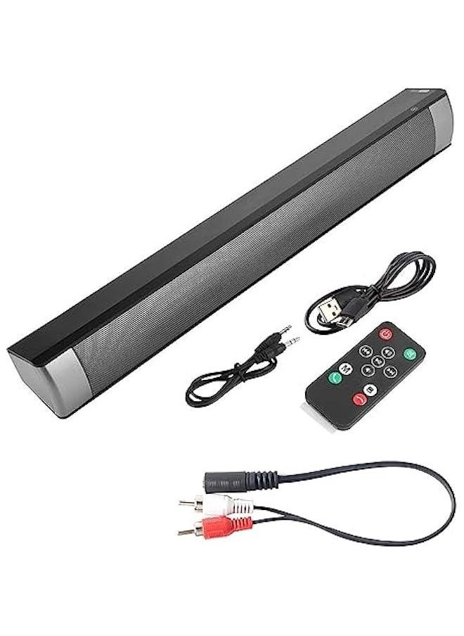 Tv SpeFor Bluetooth Speaker Wireless Stereo Subwoofer Memory Card Aakers Wired Soundbar Speaker 43×8×6 for Speaker Wireless Stereo Subwoofer Memory Card Aux Player for Home