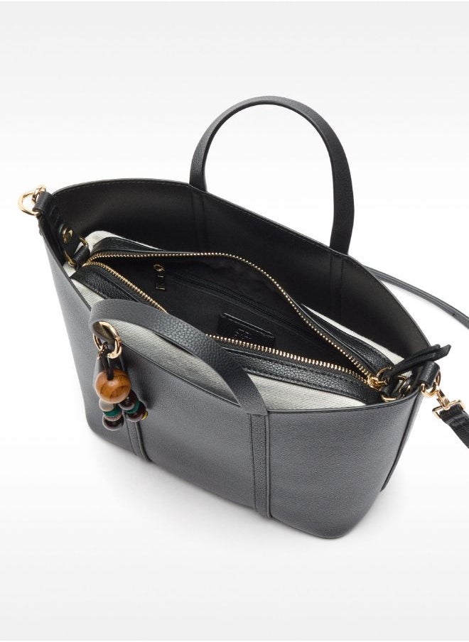 TOTE BAG WITH REMOVABLE BAG