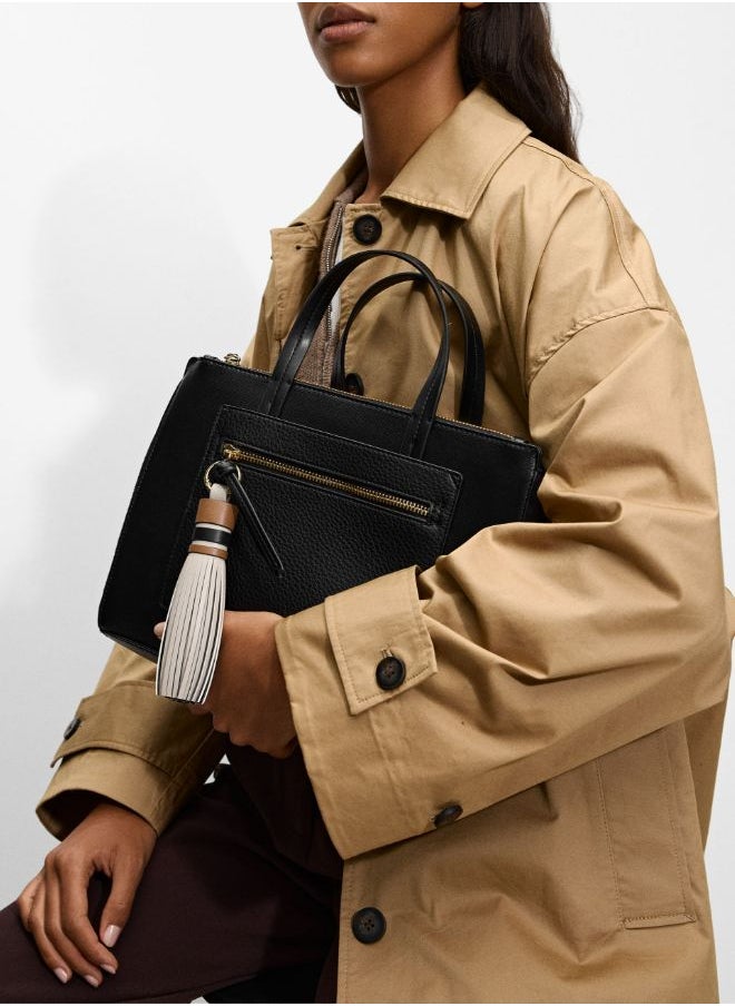 TOTE BAG WITH PENDANT