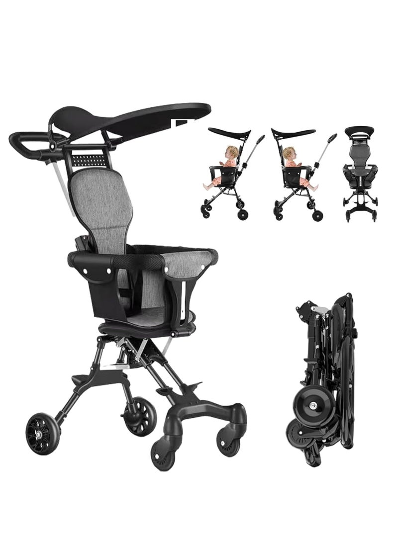 Baby Stroller Lightweight Foldable for Travel – Cabin Friendly Trolley Pram for Kids, Perfect for Airplane Travel, Shopping, Walking, Ideal for Babies and Toddlers Up to 5 Years