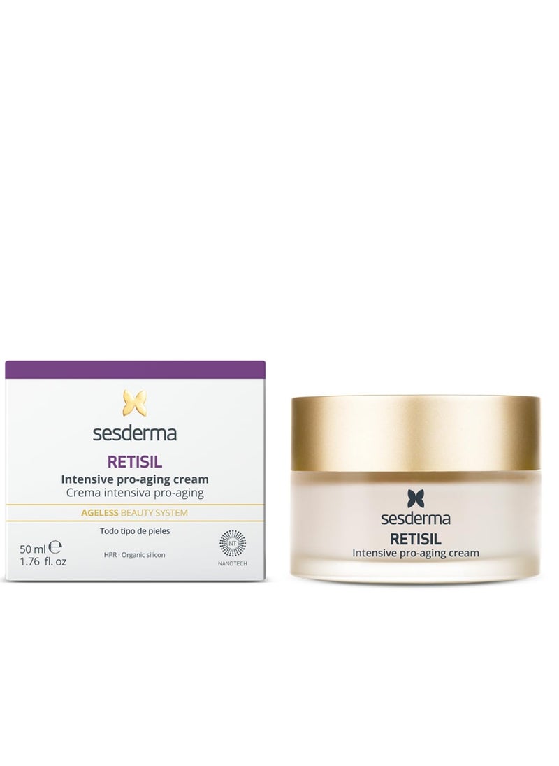 Sesderma RETISIL Intensive Pro-Aging Cream | Ageless Beauty System | Wrinkles | Silky Smooth Skin, 1.7 fl oz