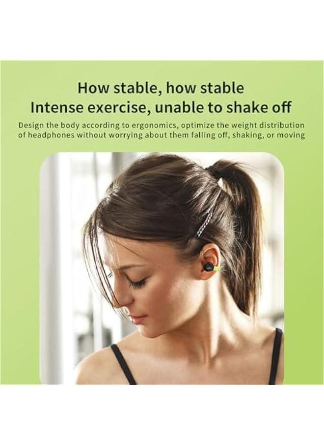Grey Wireless Ear Clips Ear Buds Clip On Open Ear Earbuds Wireless Ear Clip Bone Conduction Headphones Ear Buds Headset Earphones Bone Conduction Earbuds Open Ear Bluetooth Headphones
