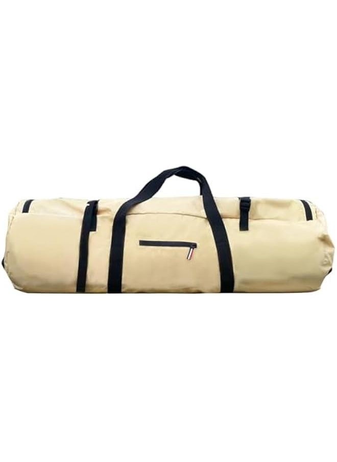 Waterproof Luggage Pack Pouch For Camping, Duffel Bag Duffle Bag, Large Capability Folding Tent Storage Carry Bag, Tent Bag, Camping Pouches, Standard Tough Duffle Gear Bag,300D Encrypted Oxford Clo