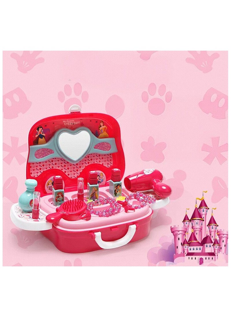 Girls Makeup Kit Real Kids MakeUp Set Cosmetics Play Set Washable Safe with Carry Case Party Game