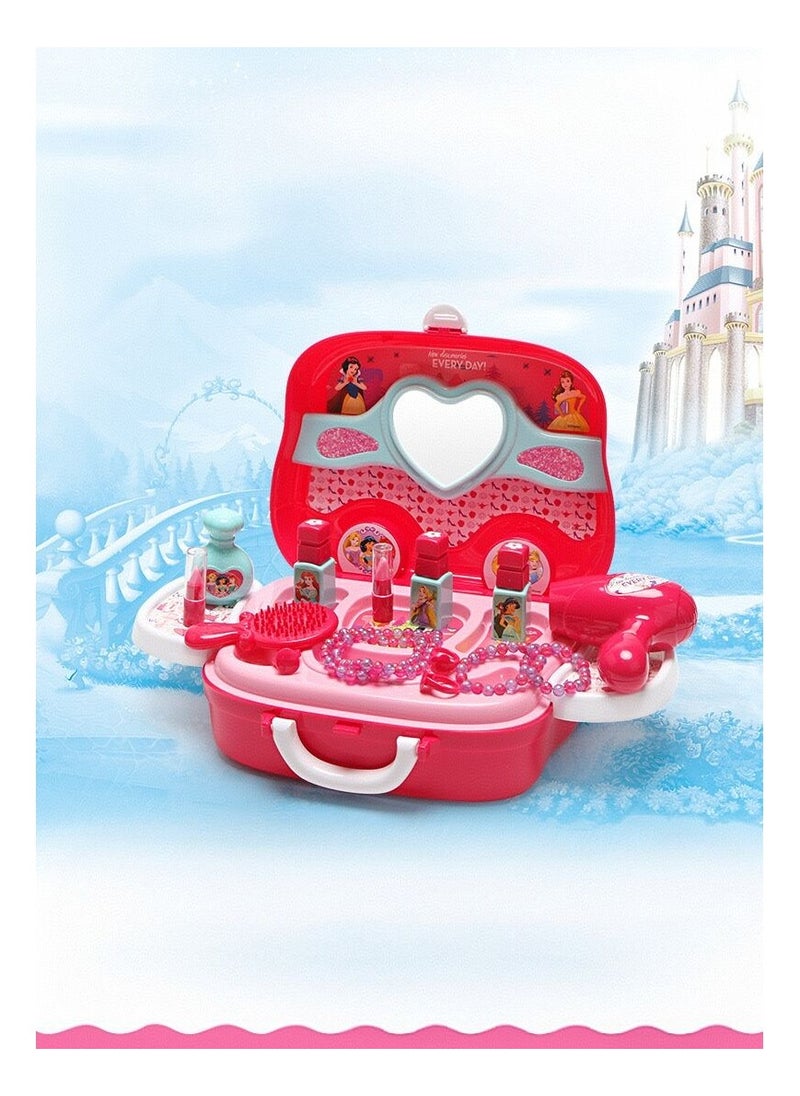 Girls Makeup Kit Real Kids MakeUp Set Cosmetics Play Set Washable Safe with Carry Case Party Game