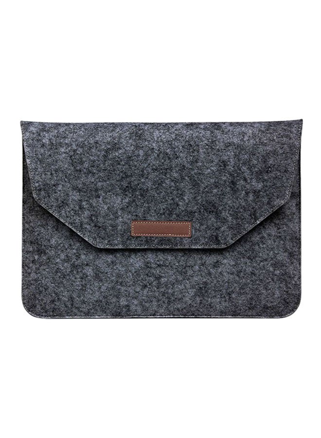 Protective Sleeve For Apple MacBook 13.3-Inch Dark Grey