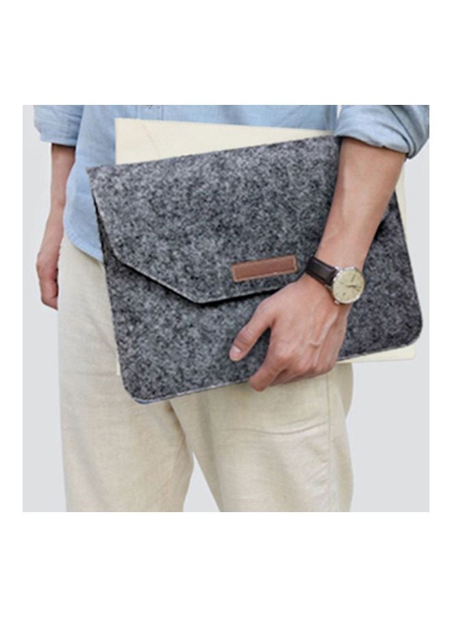 Protective Sleeve For Apple MacBook 13.3-Inch Dark Grey