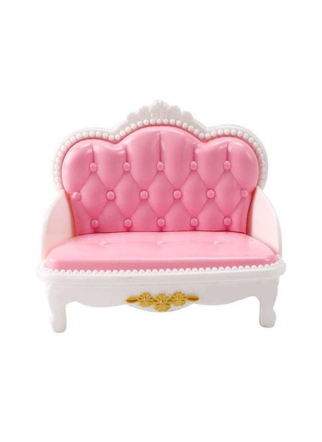 7 Pcs Miniature Dollhouse Furniture Ornament Mini Doll House Living Room Furniture Model Set Decoration Dollhouse Mini  Accessories Pretend Play Kids Toy