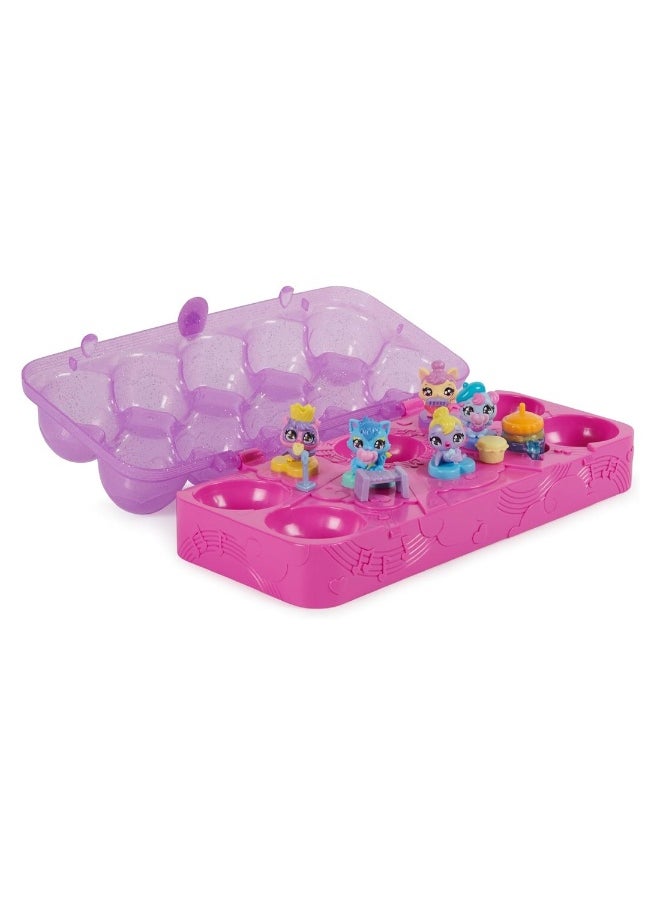 Egg Carton Toy With 5 Mini Figures In Self-Hatching Eggs 11 Accessories Kids Toys