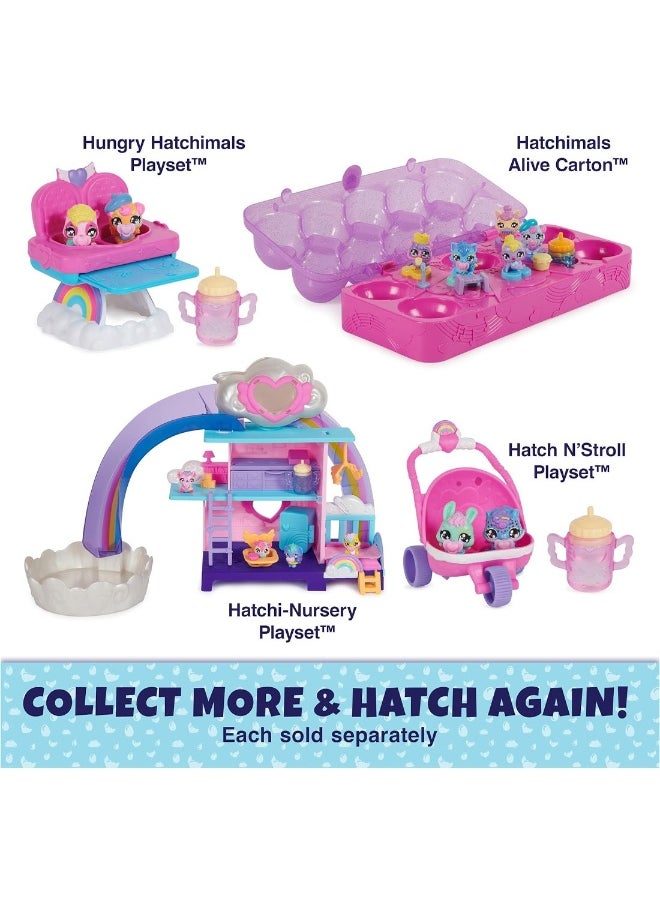 Egg Carton Toy With 5 Mini Figures In Self-Hatching Eggs 11 Accessories Kids Toys