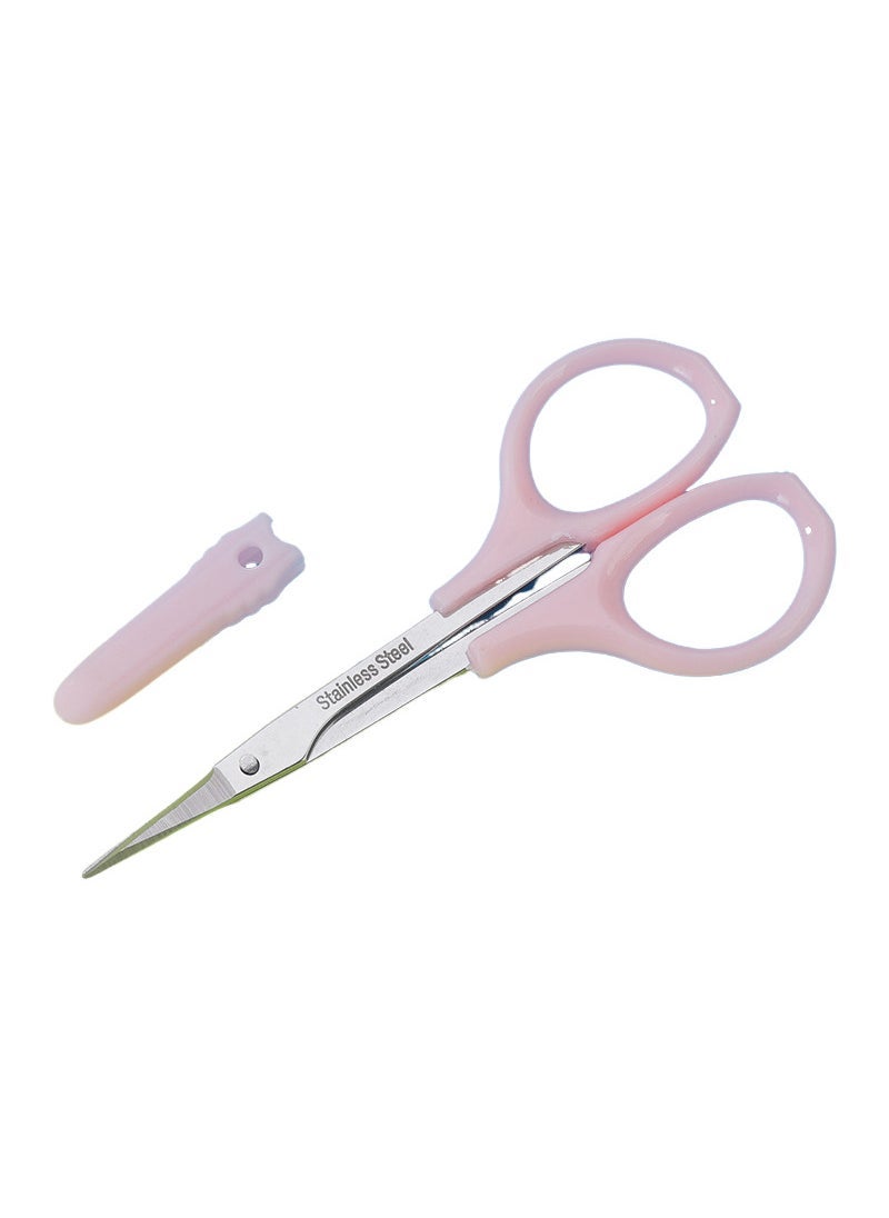 Plush Doll DIY Tool Set Pink covered scissors