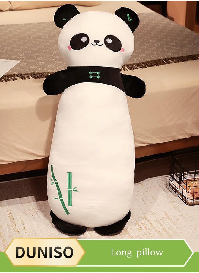 Long Body Pillow，Cartoon Panda Side Pillow For Side Sleepers, Multifunctional Waist Pad, Cotton Filling, Comfortable, Soft And Durable, Detachable, Suitable For Living Room, Bedroom，Sofa, 70cm