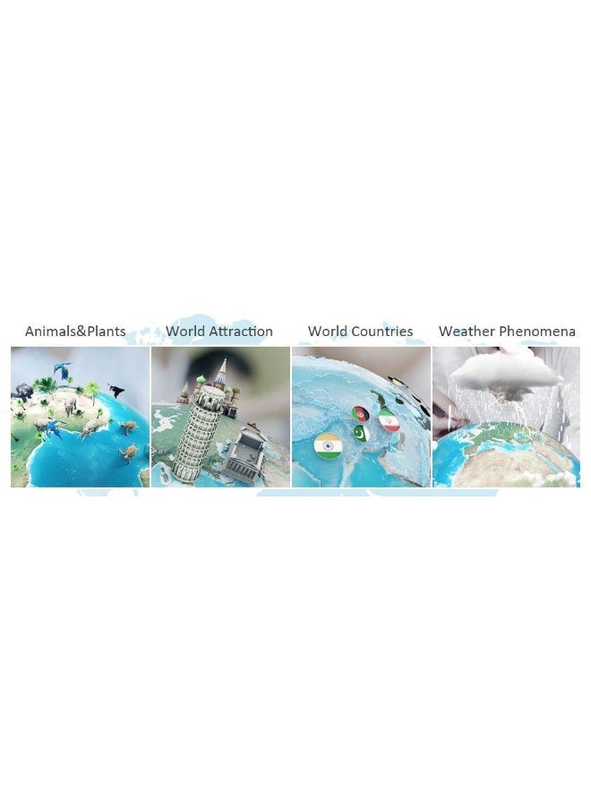 Luminous AR Globe 9-inch Intelligent AR Globe For Kids