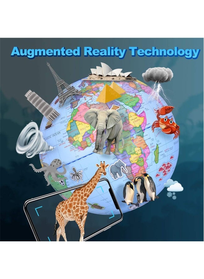 Luminous AR Globe 9-inch Intelligent AR Globe For Kids