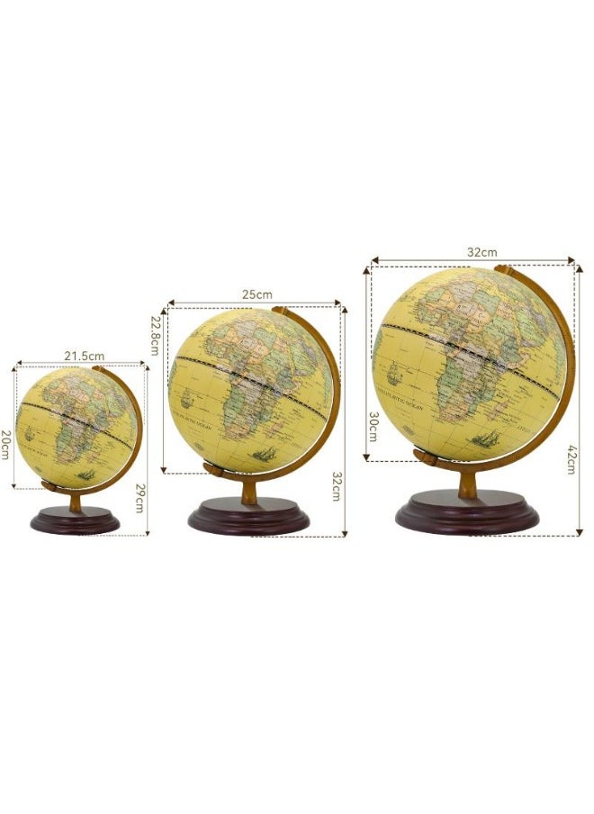 Retro Globe Luminous Ornaments Teaching Globe