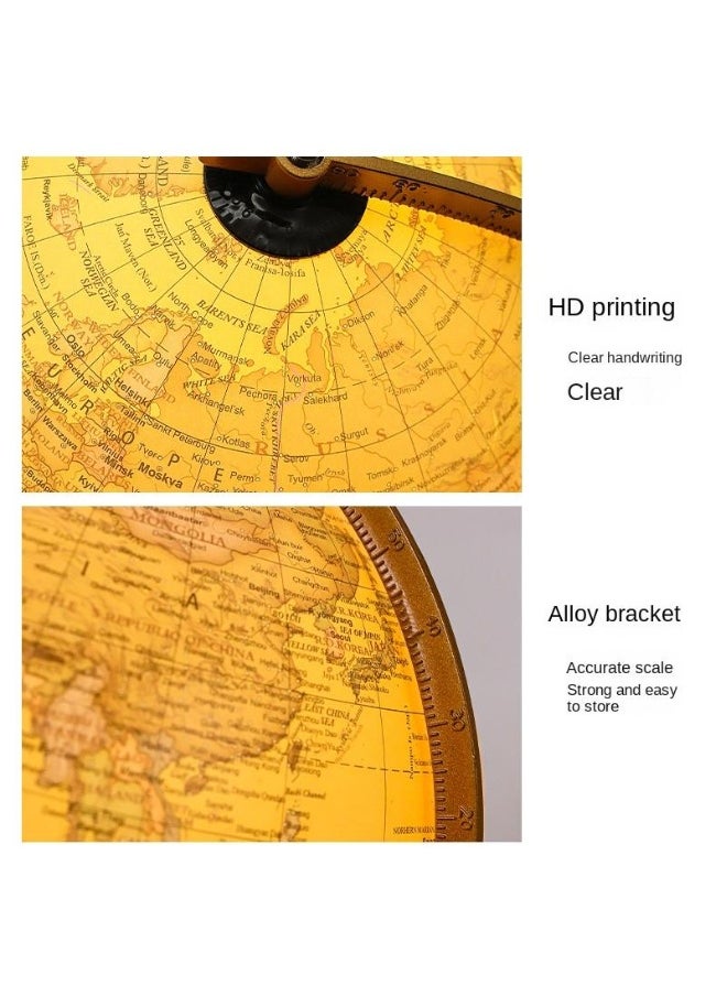 Retro Globe Luminous Ornaments Teaching Globe