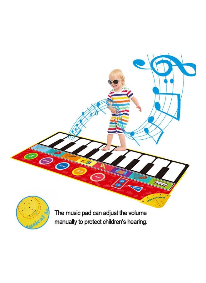 Musical Piano Keyboard Mat 148x60cm