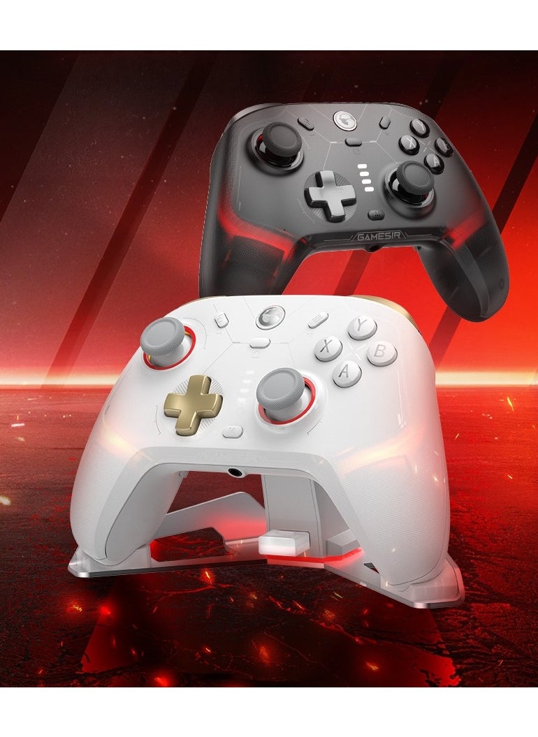 Classic Wireless Gamepad GameSir Cyclone 2 Daybreak Game Controller for PC / Steam / Switch / Android / iOS with RGB Lamp Wireless Audio Hall Linear Trigger and Micro Trigger Switch Six-Axis Gyrosco